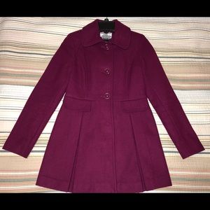 Pre-Owned Kensie Wool Blend Skirted Coat - XS
